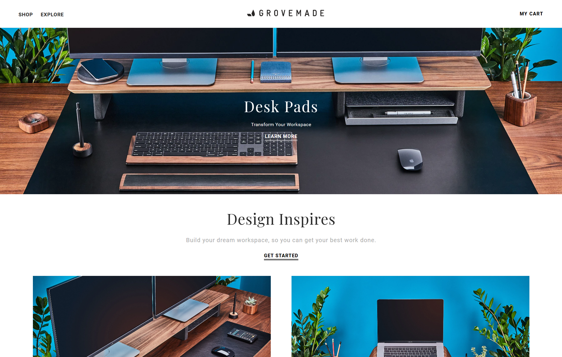 GroveMade Landing Page